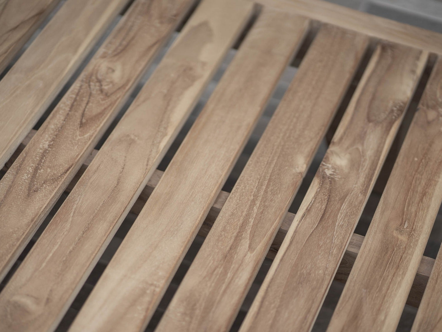 Teak Lounger Algarve mit Rollen