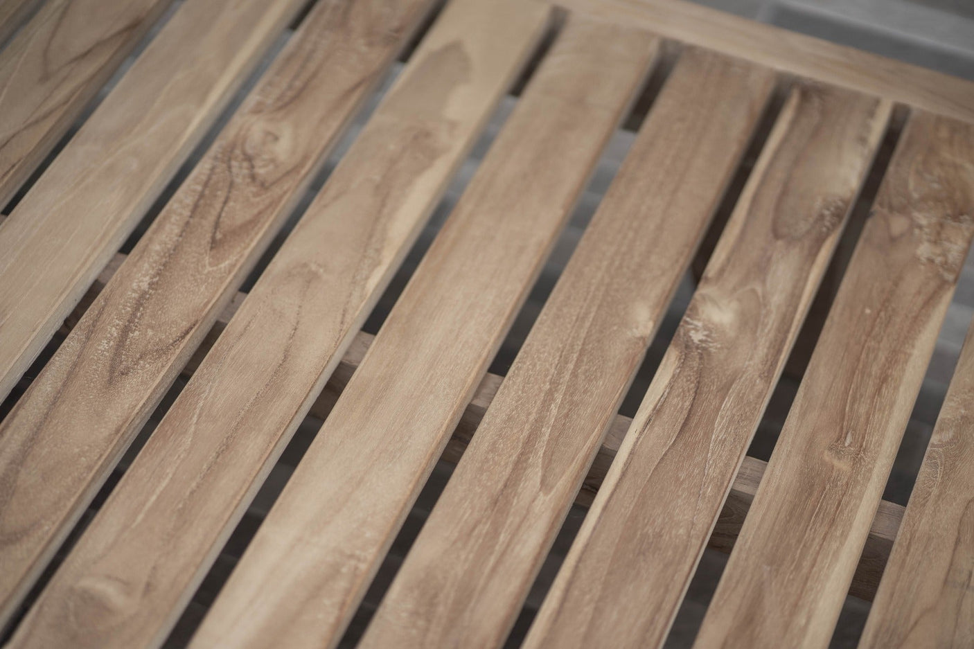 Teak Lounger Algarve mit Rollen