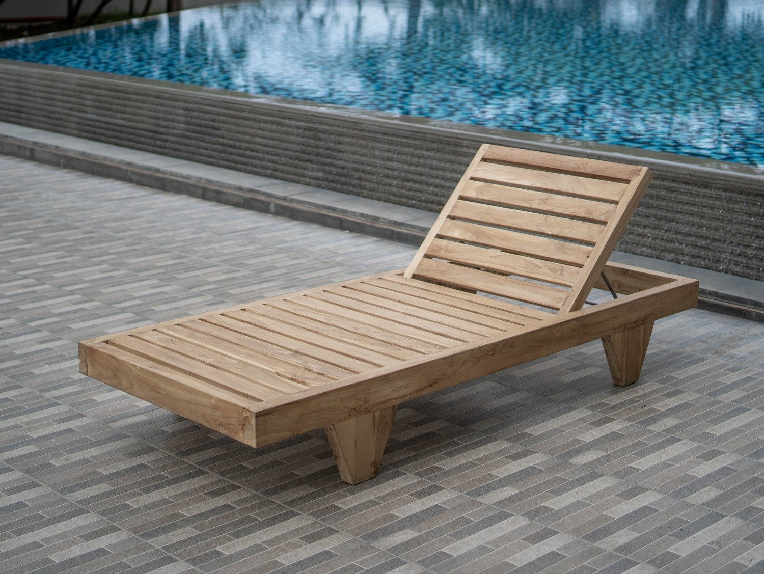 Teak Lounger Algarve - Souren Meubels
