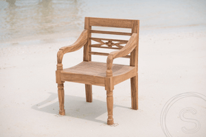 Teak Gartentisch 400x100cm + 12 Bahnhofstühle