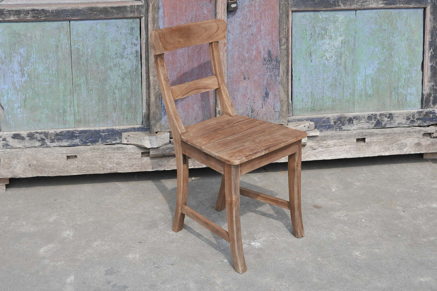 Teak Stuhl Berlin Rustikal