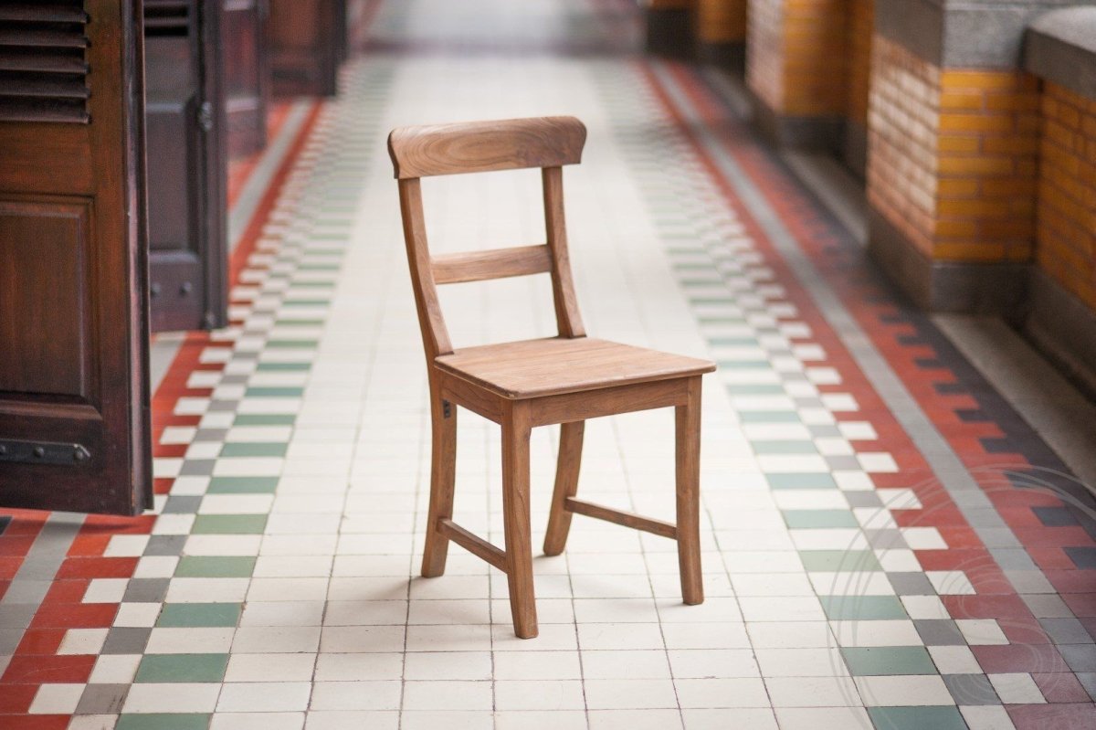 Teak Klostertisch 300x100 + 8 Stühle