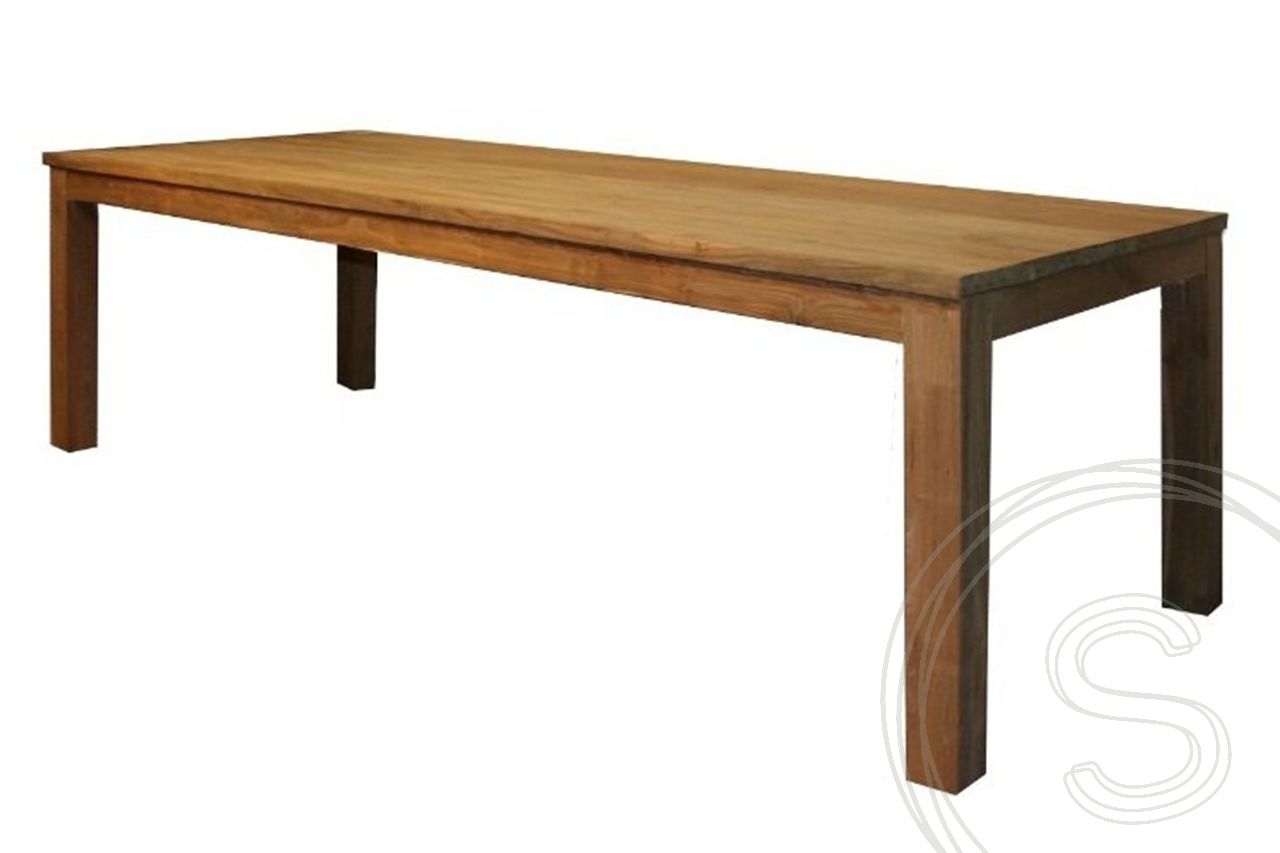Teak Tisch 220 x 100