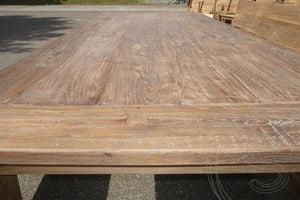 Teak Tisch 240 x 100 Rustikal