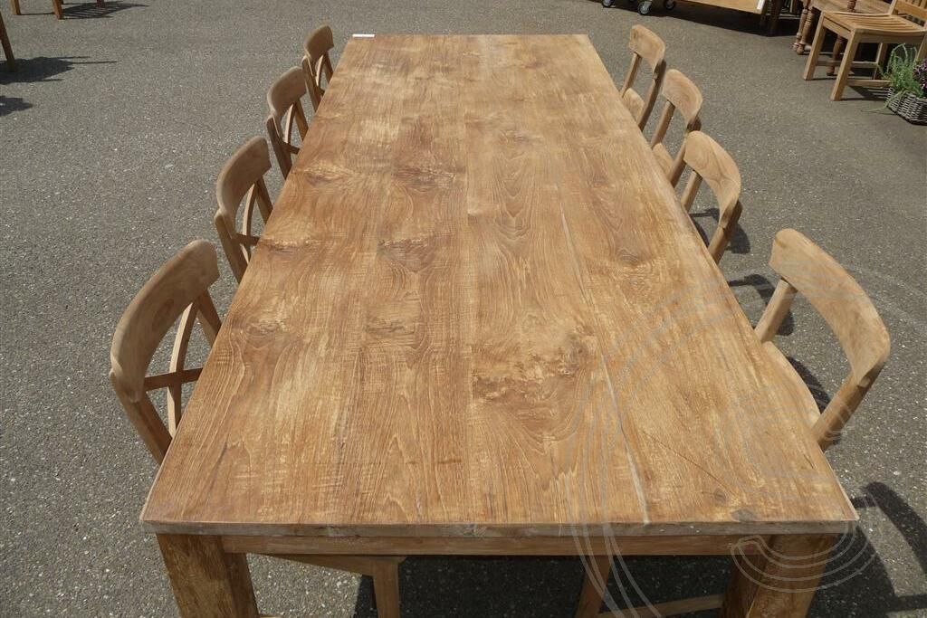Teak Tisch 260 x 100