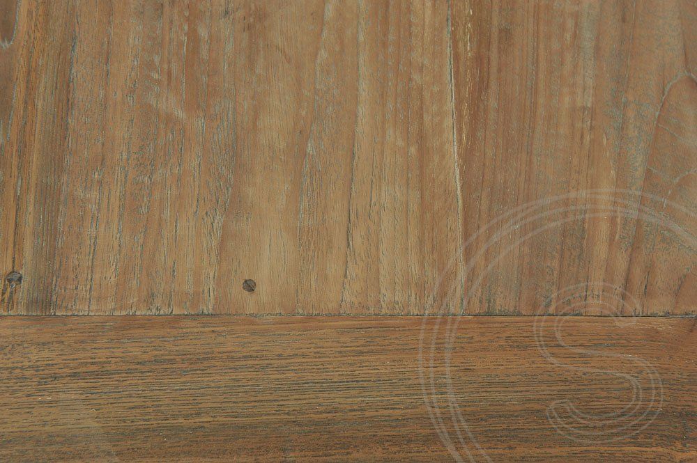 Teak Tisch 260 x 100 Rustikal