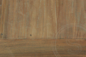 Teak Tisch 260 x 100 Rustikal