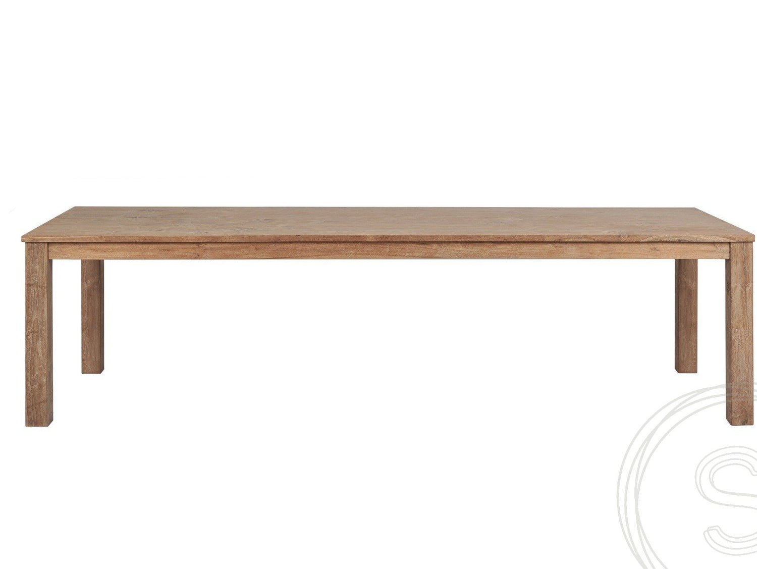 Teak tafel 300 x 100 - Souren Meubels