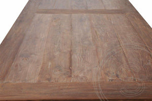 Teak Tisch 320 x 120 Rustikal