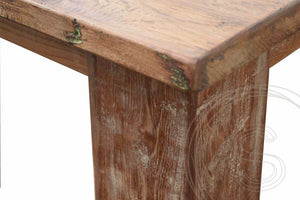Teak Tisch 320 x 120 Rustikal