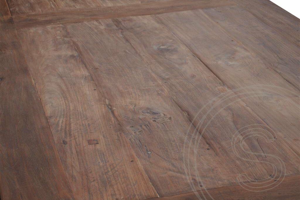 Teak Tisch 320 x 120 Rustikal