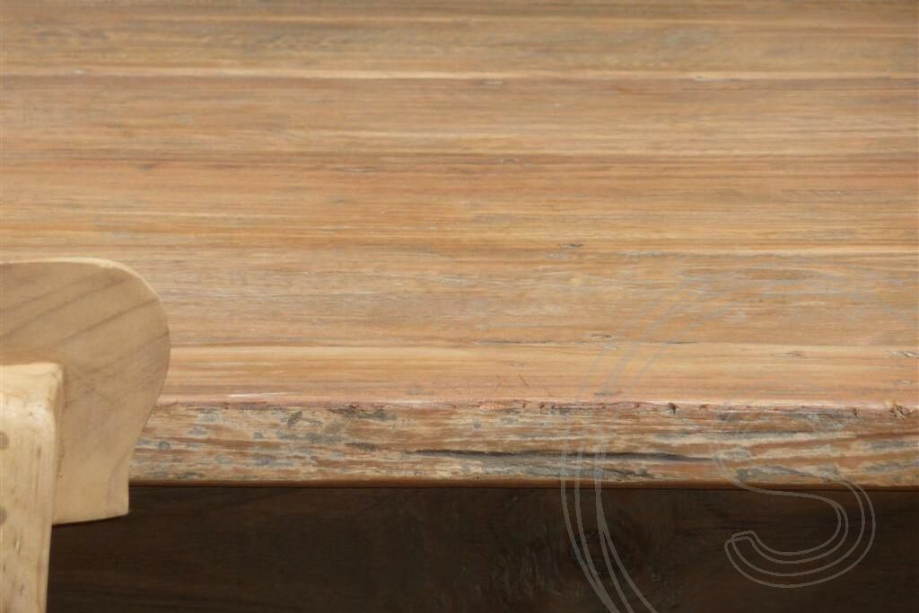 Teak Tisch 240 x 100 Rustikal