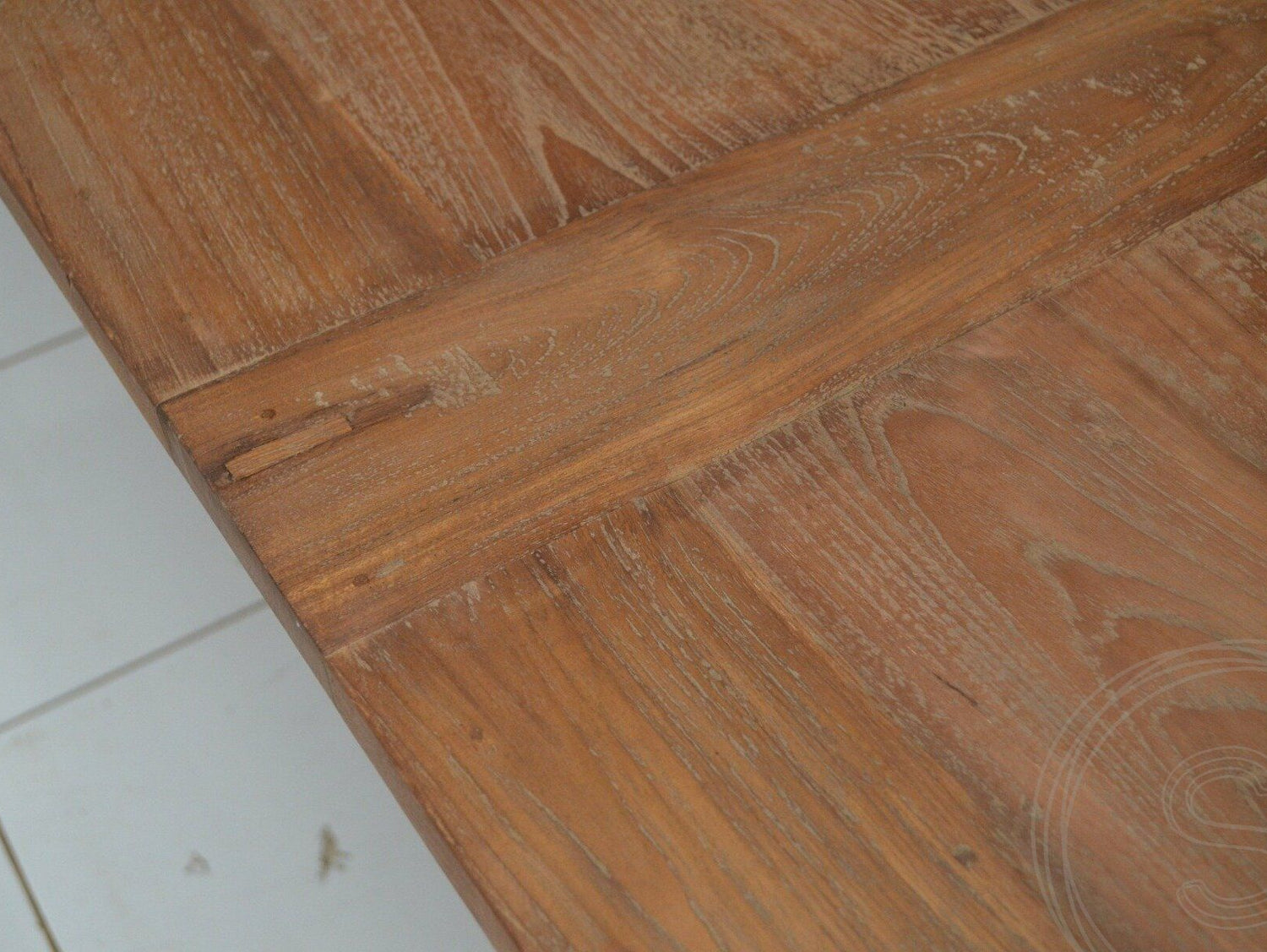 Teak Tisch 300 x 120 Rustikal