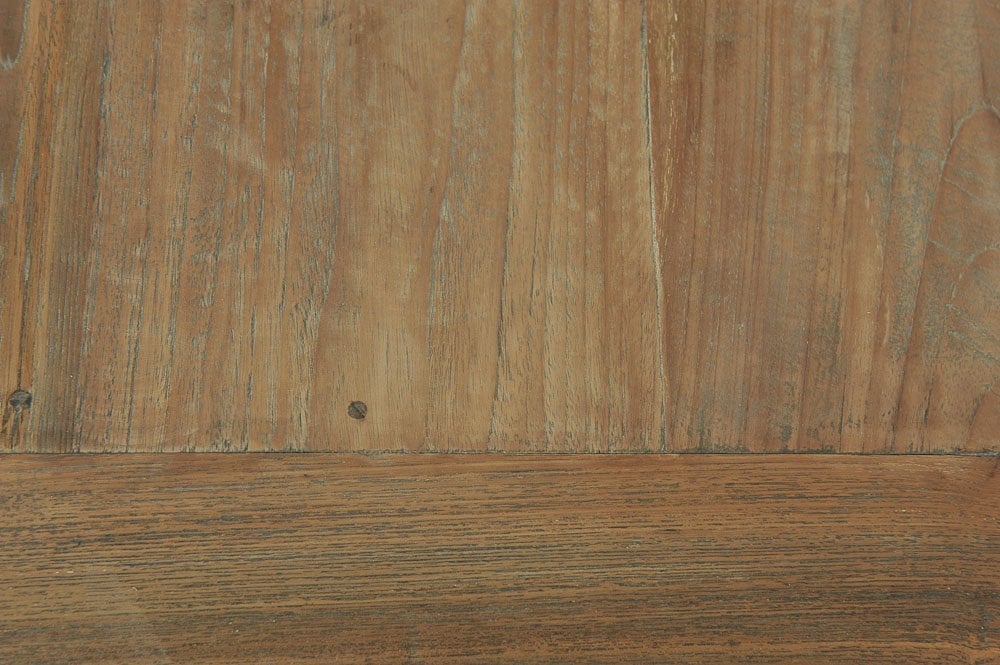 Teak tafel 90x90cm oud hout
