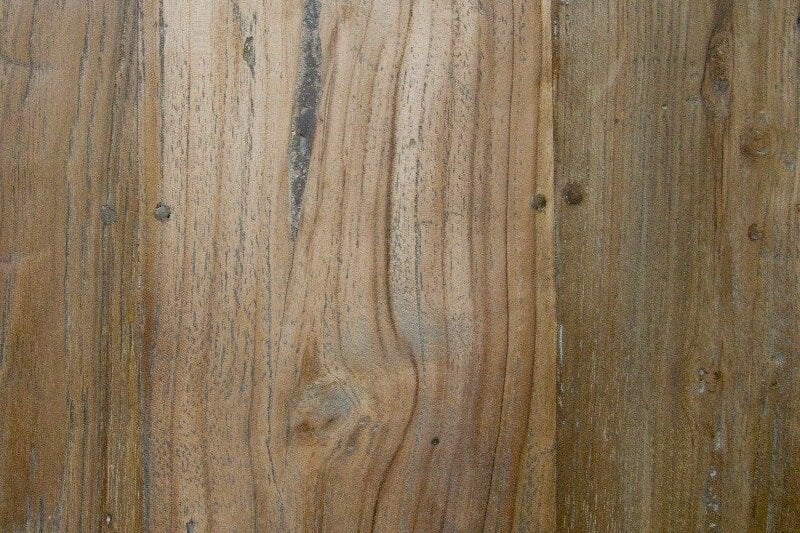Teak tafel 90x90cm oud hout