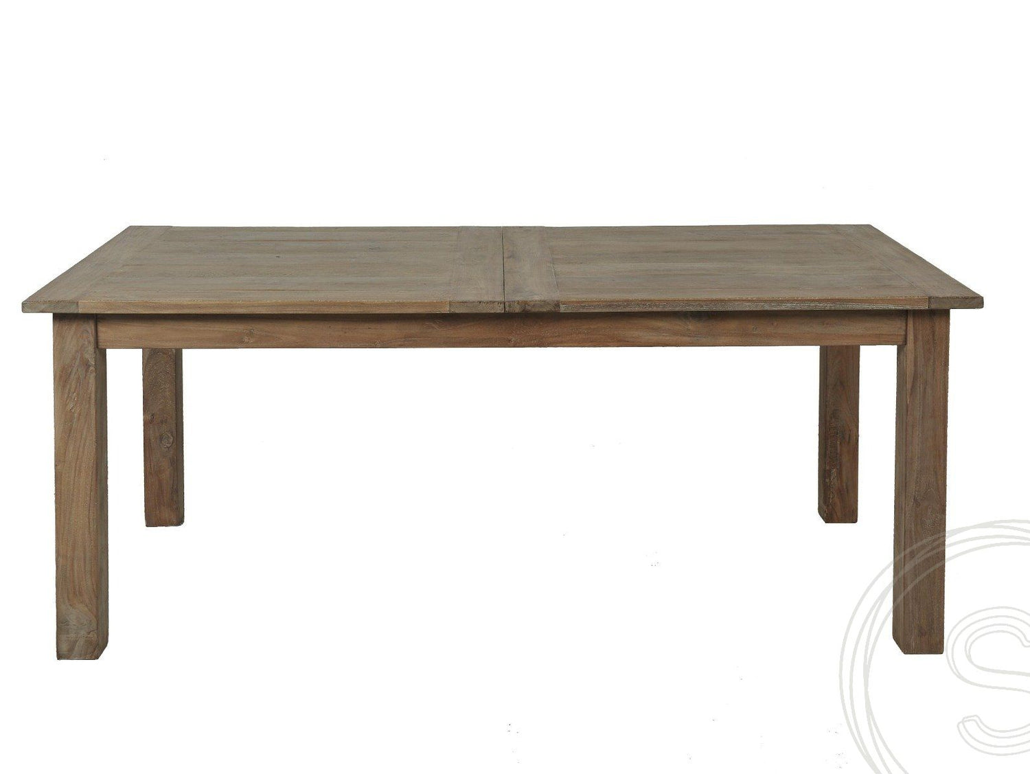 Teak tafel uitschuifbaar 200 - 250 - 300x100 cm - Souren Meubels