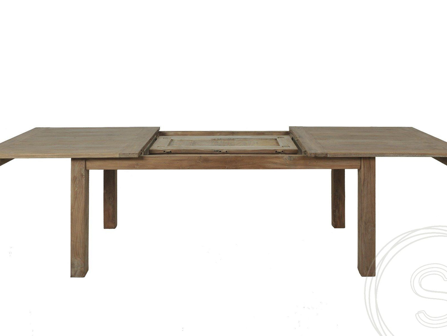 Teak tafel uitschuifbaar 200 - 250 - 300x100 cm - Souren Meubels