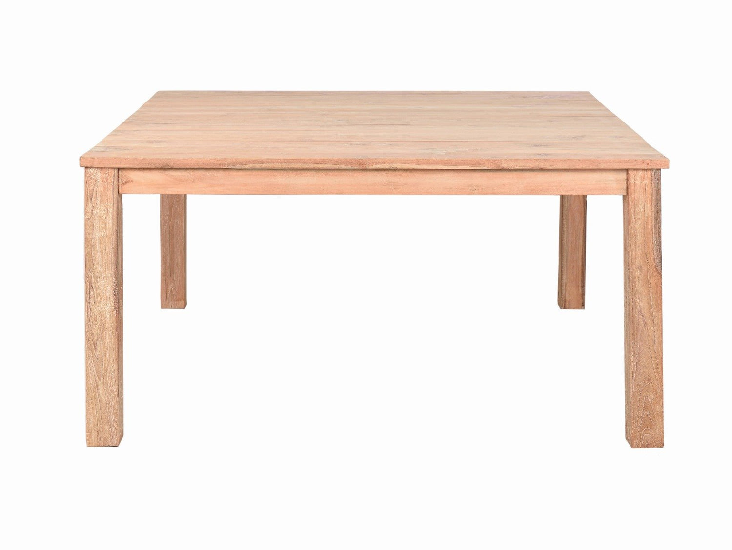 Teak tafel vierkant 160x160 - Souren Meubels