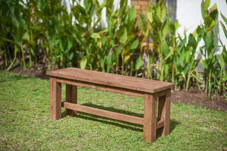 Teak Gartenbank 120cm