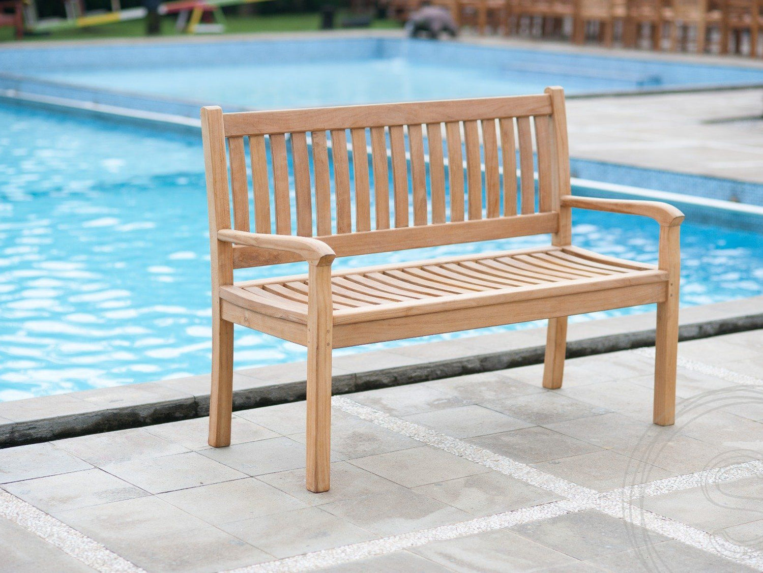 Teak Gartenbank 130cm Beaufort
