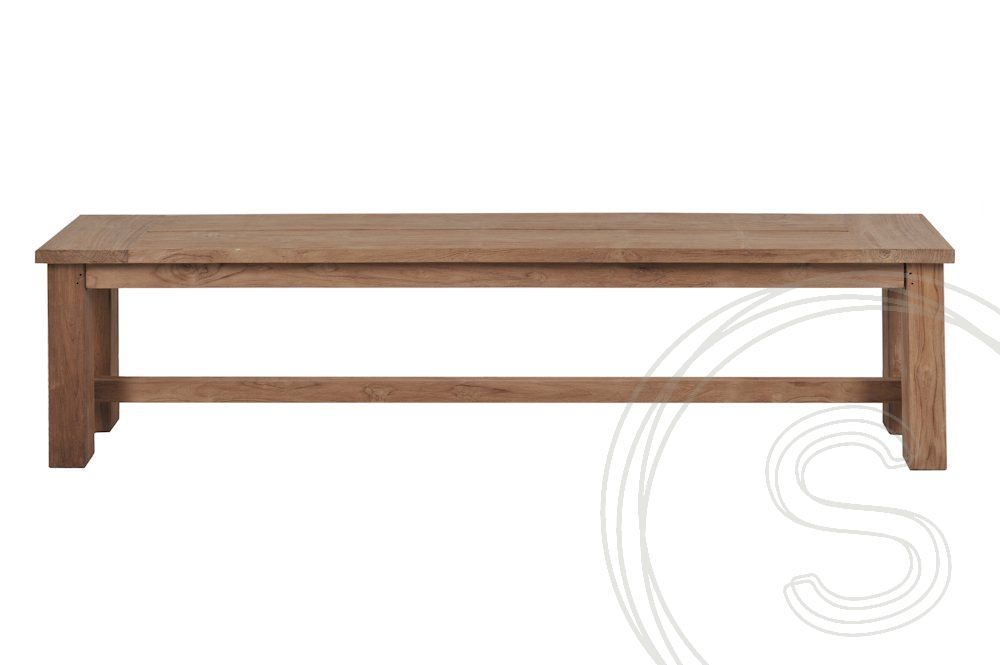 Teak Gartenbank 140cm