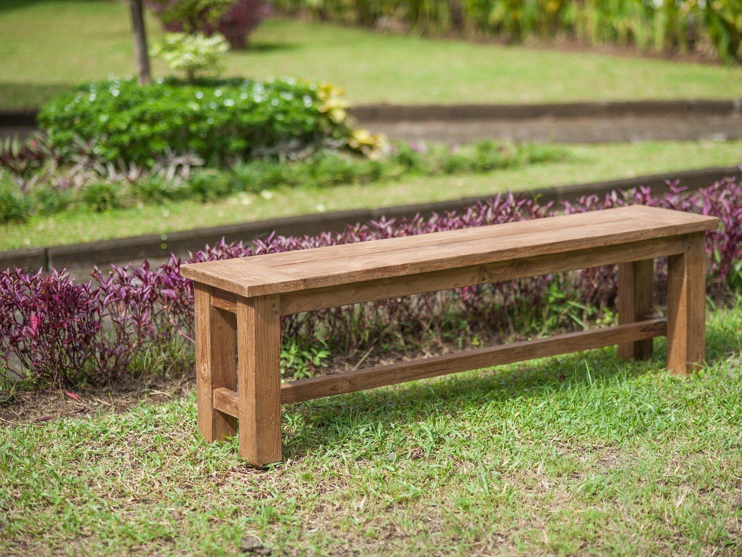 Teak Gartenbank 220cm