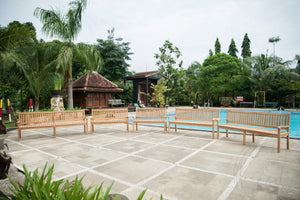Teak Gartenbank 180cm Beaufort