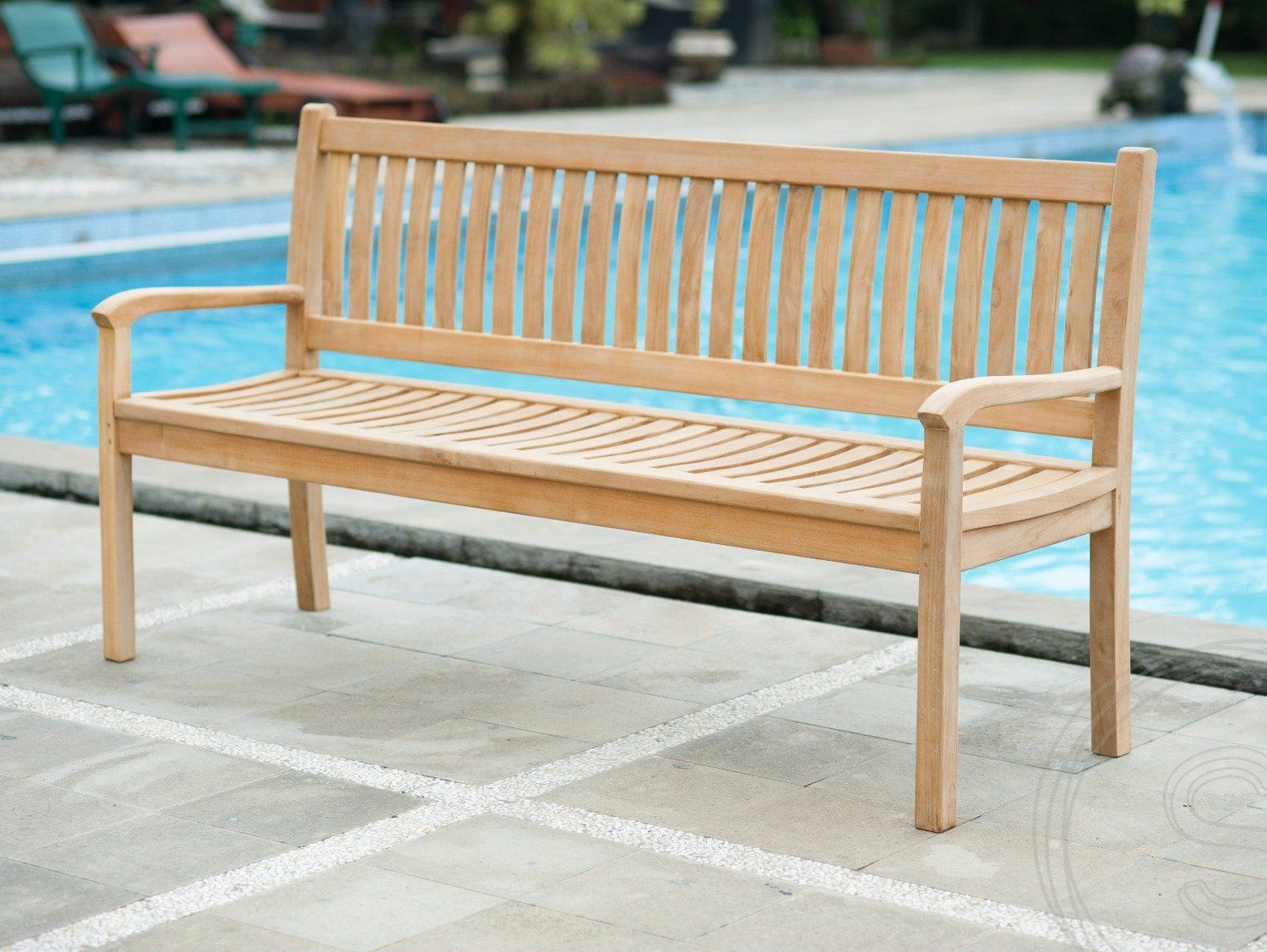 Teak Gartenbank 180cm Beaufort