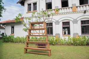Teak Gartenbank 100cm