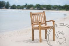 Teak Gartentisch 300x100cm + 10 Beaufort Stühle