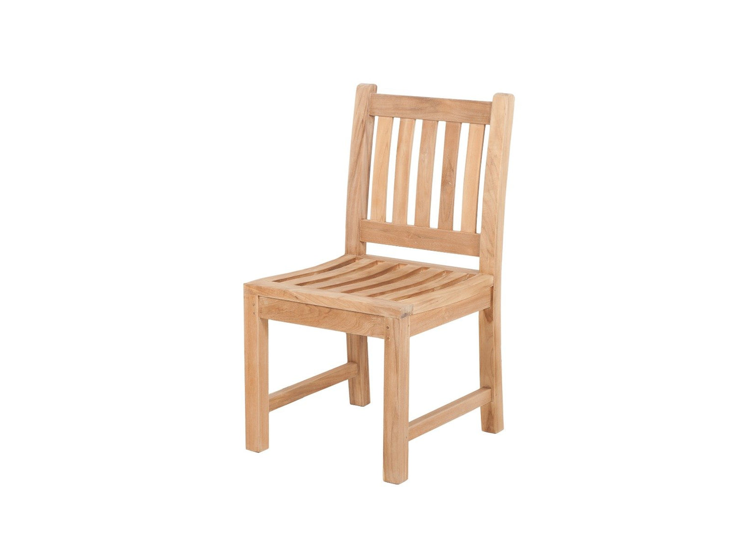 Teak tuinstoel Beaufort zonder armleuning - Souren Meubels