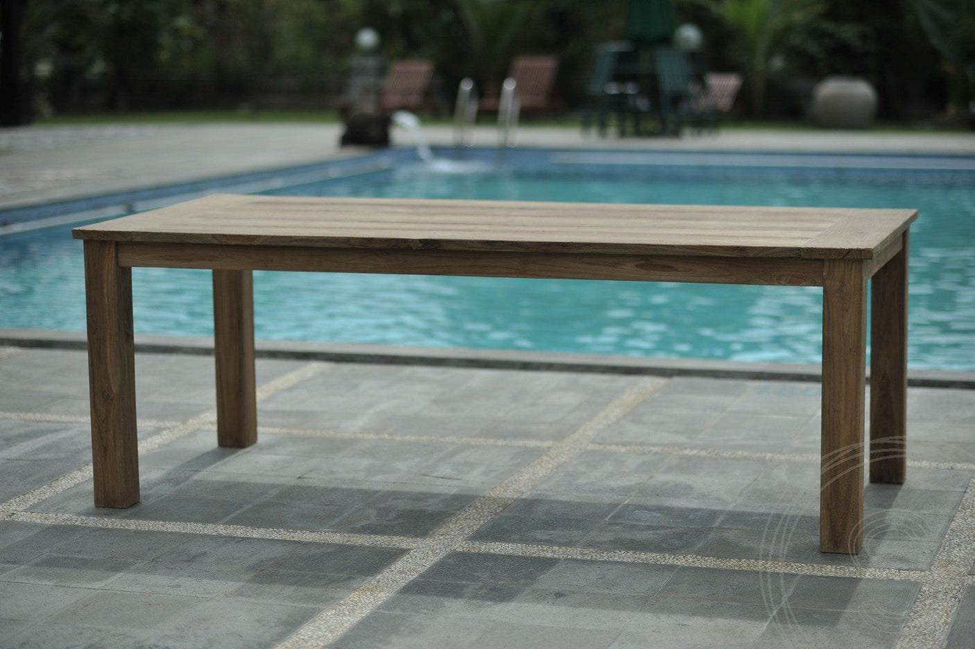 Teak Gartentisch 180 x 90