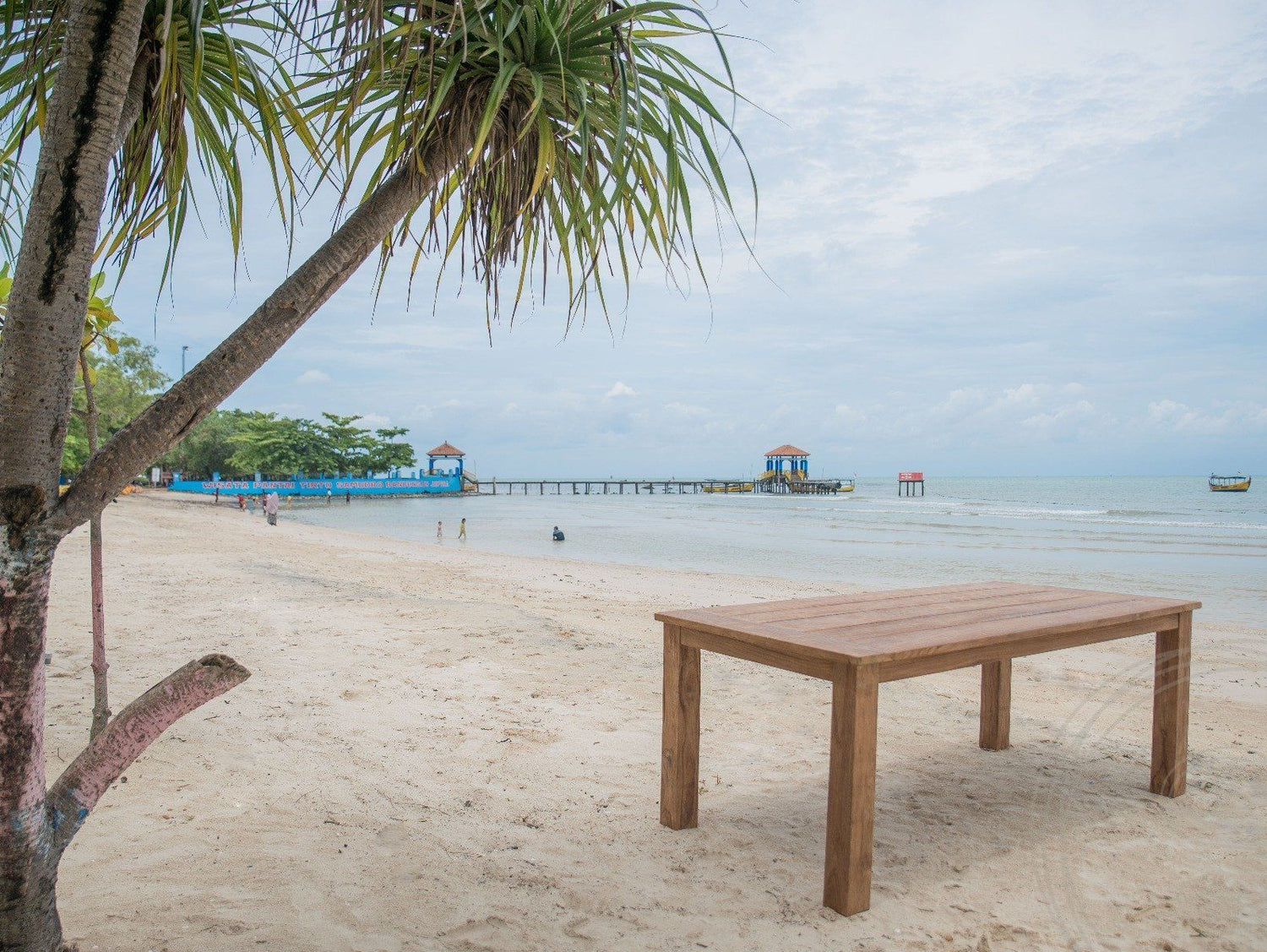 Teak tuintafel 200 x 90 - Souren Meubels