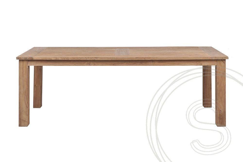 Teak Gartentisch 240x100cm + 8 Beaufort Stühle