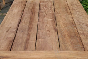 Teak Gartentisch 400x100cm + 12 Beaufort Stühle