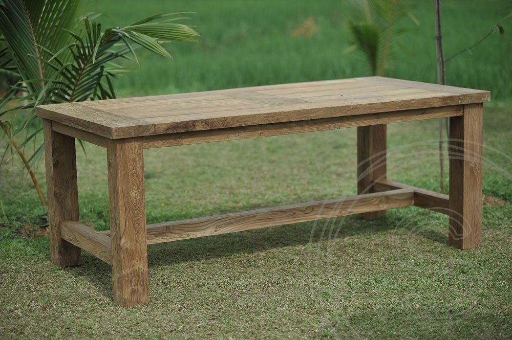 Teak tuintafel 200x100 Mammoet - Souren Meubels