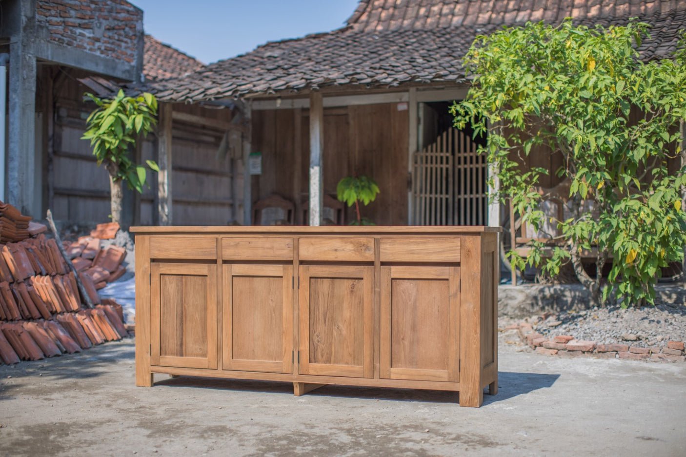 Teak Kommode 200 x 90 x 50