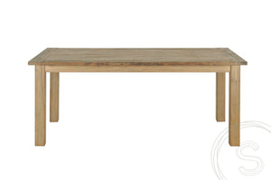 Teak Tisch 220 x 100 Rustikal