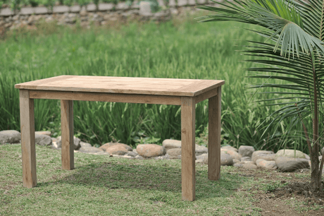 Teak Gartentisch 160x90cm + 4 Beaufort Stühle
