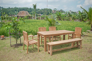 Teak Gartenbank 180cm