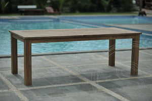 Teak Gartentisch 220 x 100