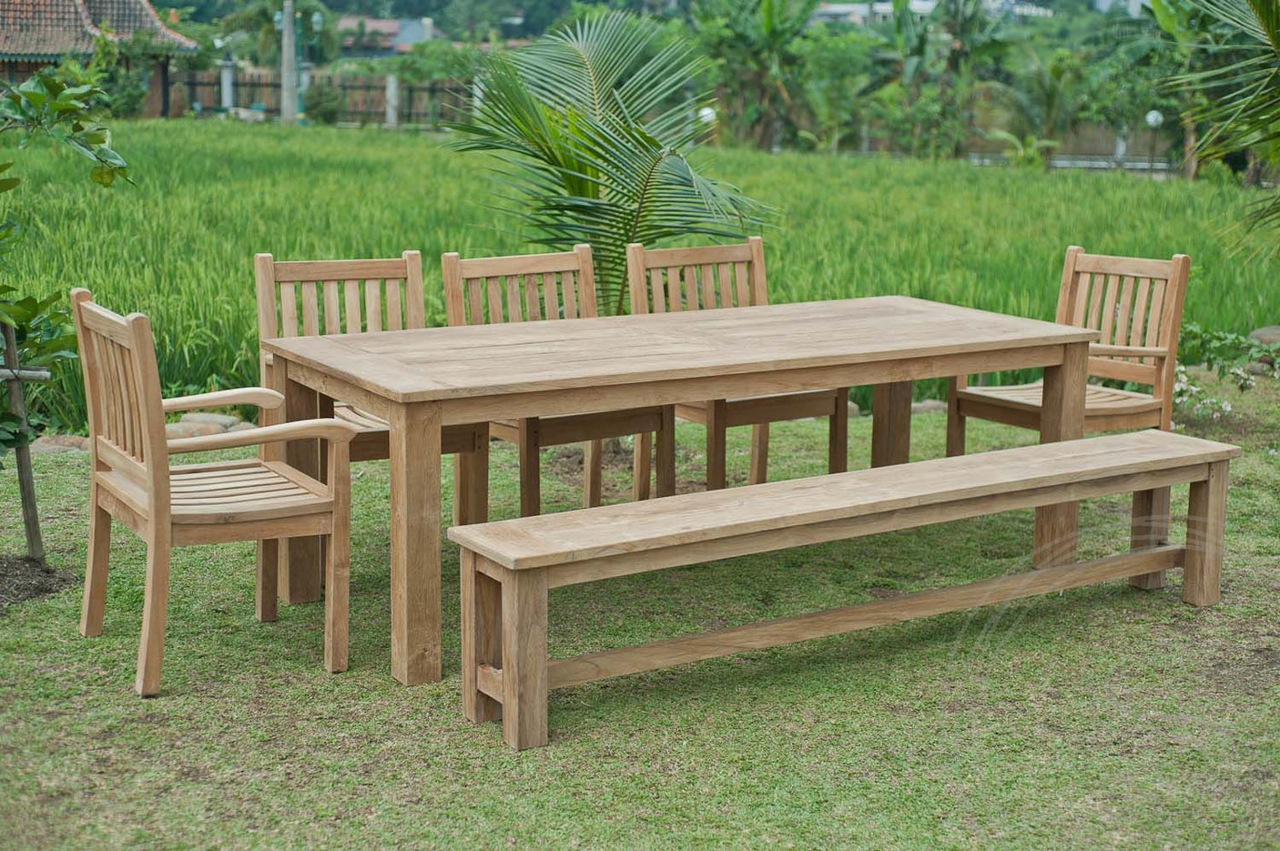 Teak Gartenbank 240cm