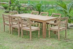Teak Gartentisch 240 x 100