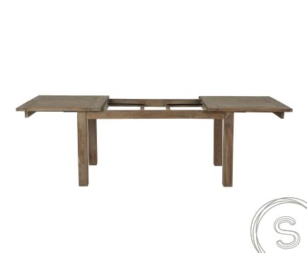 Teak tafel uitschuifbaar 160-210-260x90