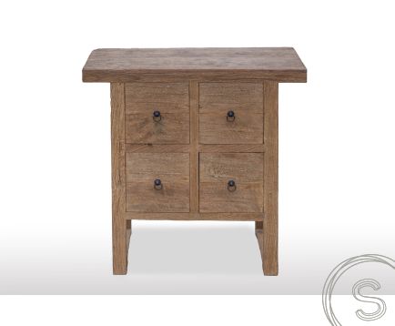 Teak Kommode Algarve 4 Drawer